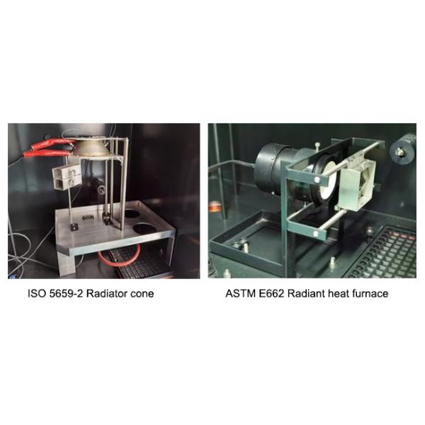 220VAC Plastic Smoke Density Test Apparatus ASTM E662 BS 6401 ISO 5659-2