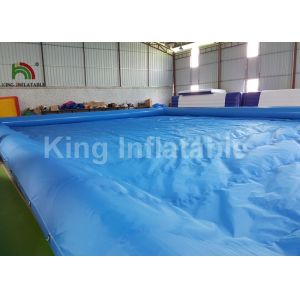 Giant Rectangular 20 X 15m Inflatable Swimming Pools Durable And Airtight