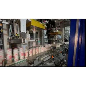 Automatic Sleeve Labeling Machine 9000-72000bph for Bottles Cans