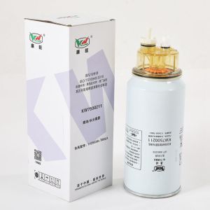 KW7500211 High Flow Rate Metal Truck Fuel Filter With And Metal Material For