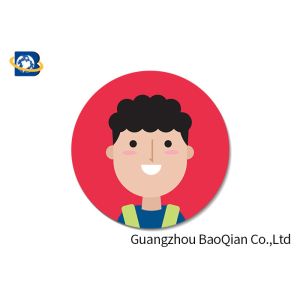 Printed Custom Lenticular Cards , 3D Lenticular Stickers Kids Room / Wall