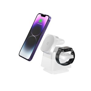 Quality 3-in-1 Wireless Charging Station for Apple Devices 20W Output and USB-C Input Port for sale
