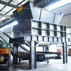 90 kW Power 20100 kg Weight Double Shaft Metal Shredder with 9CrSi/D2/SKD-11