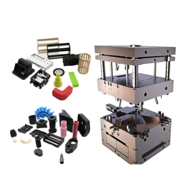 Custom Plastic Injection Molding Parts Hot Runner 500000 Shots