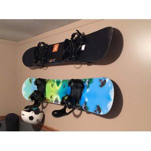 Minimalist Design Surfboard Wall Mount for Shortboards and Longboards Easy to