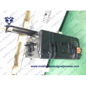 12 Bands Vehicle Bomb Jammer RF WIFI Cell Phone Signal Jammer With DDS Convoy