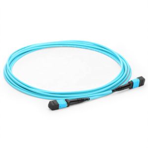 OM3 OM4 MTP MPO Fiber Cable 8 12 24 Cores Singlemode / Multimode Type