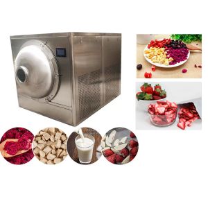 Electric Heating Silicone Vegetable Vacuum Freeze Drying Machine