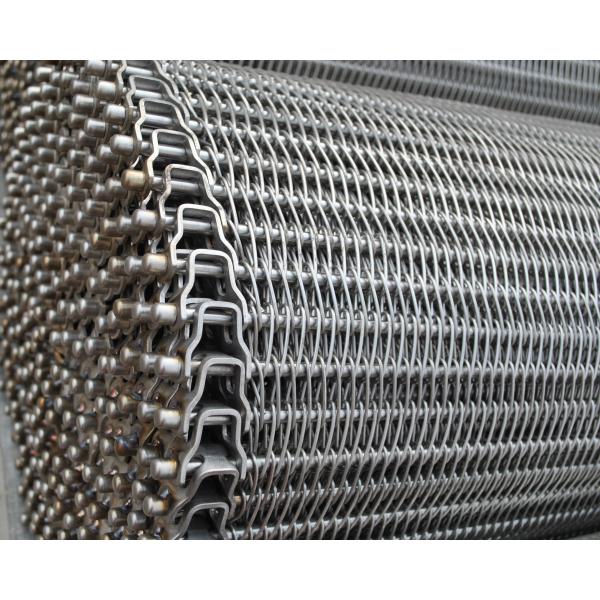 Buy Flat Zinc Plating Wire Mesh Conveyor Belt Carbon Steel at wholesale prices