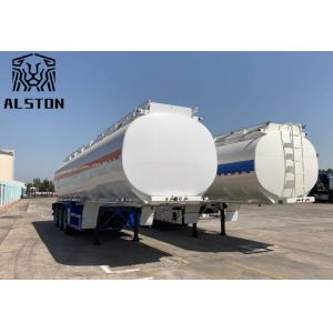 China 3 Axles 13000 Gallon 40000 Litre Fuel Tanker Aluminum Alloy on sale