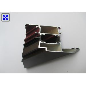 Black Painted / Wood Grain Aluminum Window Profile American Standard TX-871