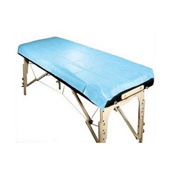 Buy Customized 180x80cm Disposable Massage Bed Sheet Cover With Face Hole at wholesale prices