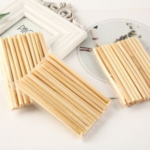 6mm-8mm Bulk Compostable Straws Made From Plants 25/Pack