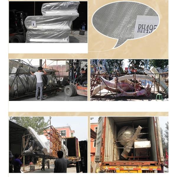 Metal Art Famous Modern Outdoor Garden Stainless Steel 2 M Diameter Wind Sculpture