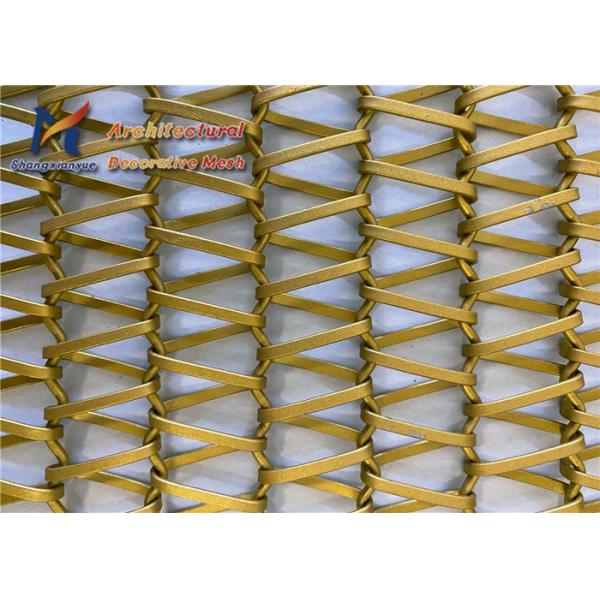 Buy Space Dividers Spiral Wire Mesh 1mm 2.0mm Antique Brass at wholesale prices