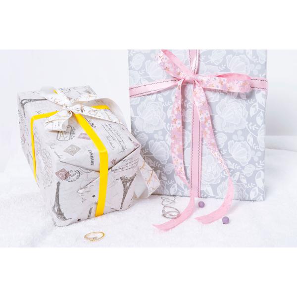 Christmas Ribbon ribbon 1 yard Luxury Gift Ribbon set custom for gift packing birthday merry Christmas