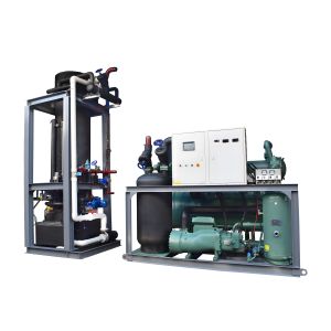 Quality PLC Control Industrial Ice Machines Stainless Steel Material Ice Making Equipment for sale