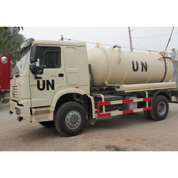 Sinotruk Sanitation Enterprise Sewage Collection Truck 8-12CBM 4X2 Liquid Waste Trucks