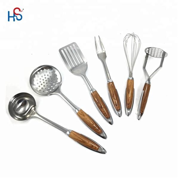 Stainless Steel Kitchen Utensil Set for Cooking Tools and Accessories ISO9001 Attested