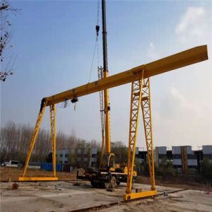 Buy cheap 5 Ton Single Beam Warehouse Cantilever Gantry Crane from wholesalers
