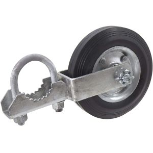 Hot Galvanized Metal Chain Link Fence Rolling Gate Carrier Wheels