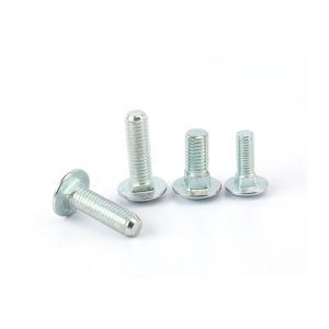 Din603 Blue White Zinc Square Head Lag Bolts Mushroom Head Decorative Carriage