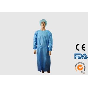 Quality Disposable Medical Scrubs Operating Gowns Liquid Resist For Hospital for sale