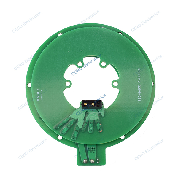 Buy PCB-style Pancake Slip Ring with electric power and CAN signal for robotic at wholesale prices
