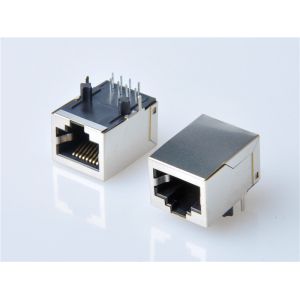 Industrial RJ45 jacks with Integrated Magnetics, 1X1，1000BASE ，HULYN