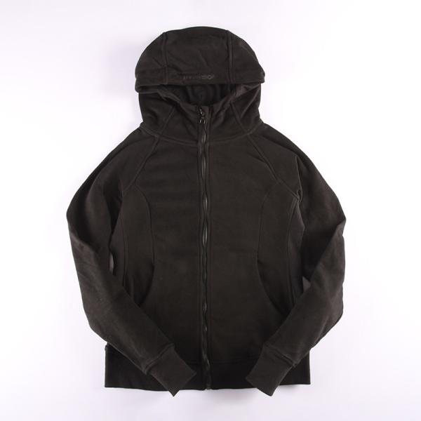 56% Cotton 44% Polyester Ladies Casual Zipper Hoodies S M L XL