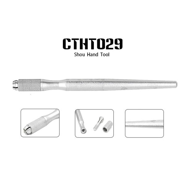 Buy Non - Disposable Cosmetic Permanent Makeup Manual Pen With Blades at wholesale prices