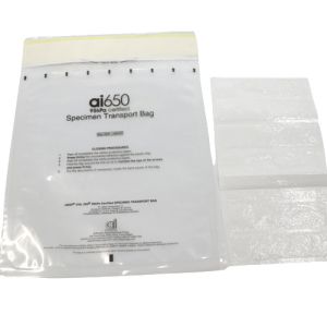 Quality Biological Specimen Medical Test Bag Can Write Pathological Test PE Self Adhesive for sale