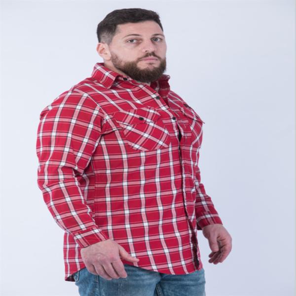 Button On Plaid Flame Resistant Workwear EN11611 Arc Proof HRC2 Shirts