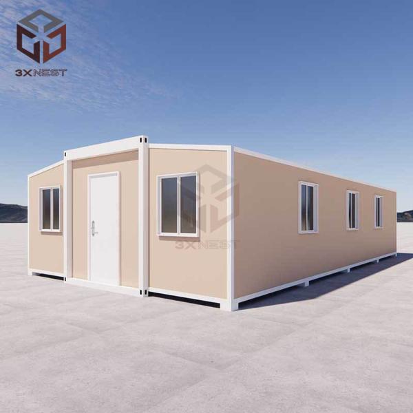 Buy Prefabricated 40FT Expandable Container Home Manufactured Scratch Resistant at wholesale prices