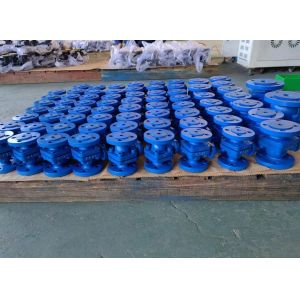 2-pc GG25 PN16 cast iron flanged ball valve