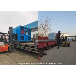 2mm Package Twisted Blade Cardboard Box Shredder Hourly 10t