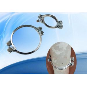 Airtight Quick Release Tubing Clamp Heavy Duty Pipe Clamps Connect Gaskets