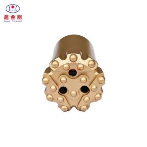 Antirust Alloy Steel Rock Drill Button Bits 3 Inch Thickness Safety Operation