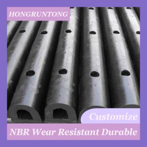 Marine D Fender Lightweight Flexible Design Provides Reliable Collision Safety