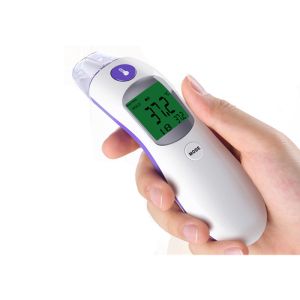 Kids Digital Medical Infrared Forehead Thermometer High Temperature Warning