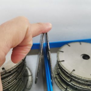 Quality Ultra Thin Electroplate Diamond Slices For Cutting Carbon Fiber for sale