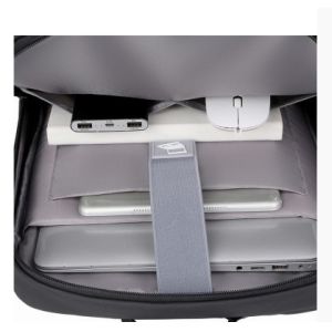 Daily Unisex Fashion Lightweight Black Anti-Theft Waterproof Laptop Backpack