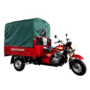 China Cargo 250cc Powerful Durable Tricycle Petrol Tricycle with Cabin on sale