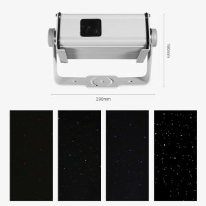 13W Firefly Garden Lights Star Projector Laser Christmas Lights with RGBW