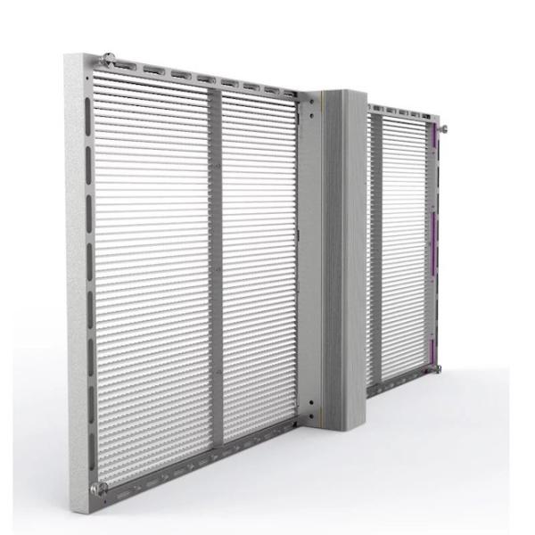 Buy 4k Slim Advertising Transparent Glass LED Screen High Definition at wholesale prices