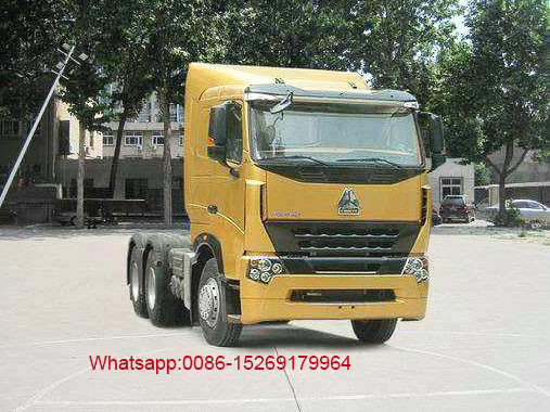 Buy SINOTRUK 6x4 drive wheel 371hp HOWO A7 Tractor head at wholesale prices