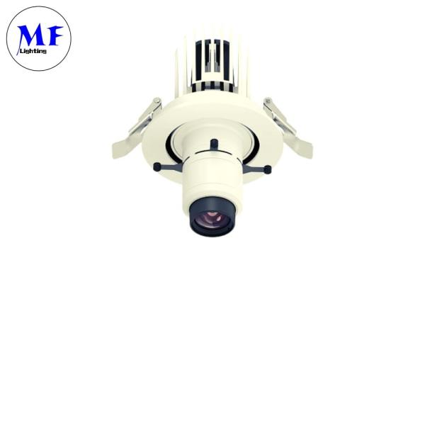 Buy Embedded Contour Gimbal Light Optical Lighting LED Shapeable Magnetic Track Light for High-End Commercial Space at wholesale prices