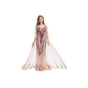Fashion Ladies Long Wedding Dresses Gown 62 Inch For Formal Evening Party