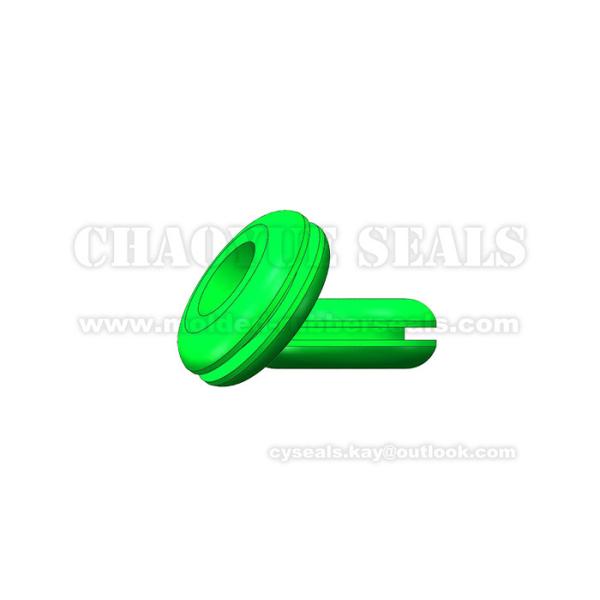 Propyl Alcohol Or Propanol Ethyl Carbinol And Nitrobenzene Resistance DN 15 mm Green Silicone Rubber Grommet Seal