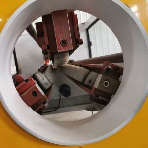 China Extrusion Molding Twin-Screw PVC Pipe Extruder Machine from Professional on sale